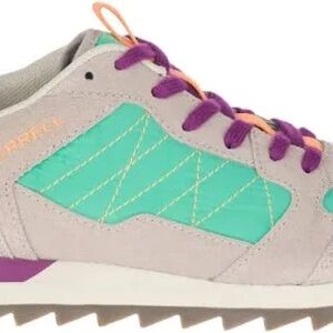 Merrell Alpine sneaker in moon and mint